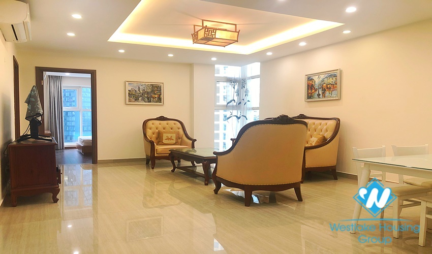 A delightful 3 bedroom apartment for rent in Ciputra, Hanoi